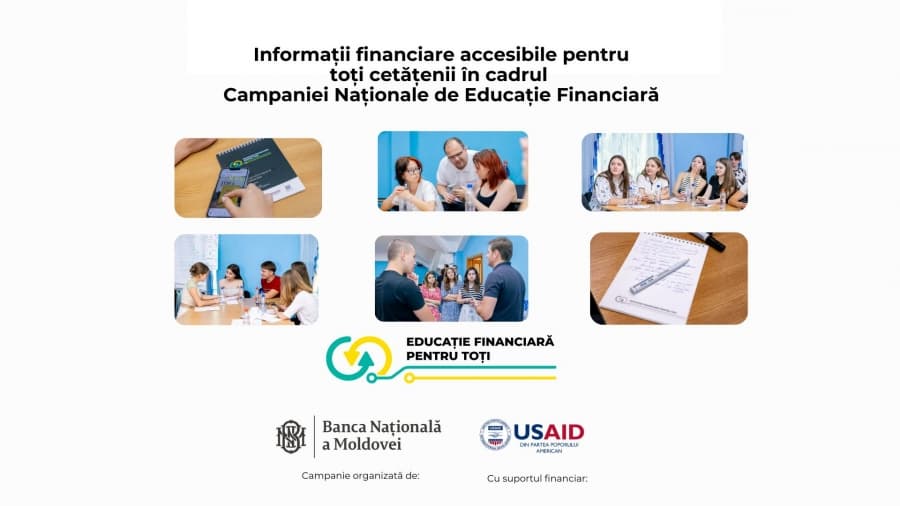 Informații financiare accesibile pentru toți cetățenii în cadrul Campaniei Nationale de Educatie Financiara