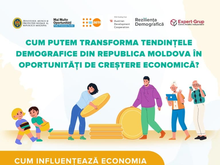 Cum putem transforma tendințele demografice din Republica Moldova în oportunități de creștere economică?