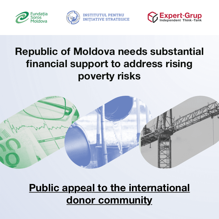 „Republic of Moldova needs substantial financial support to address rising poverty risks”. Public appeal to the international community ahead of the donors’ conference in Bucharest