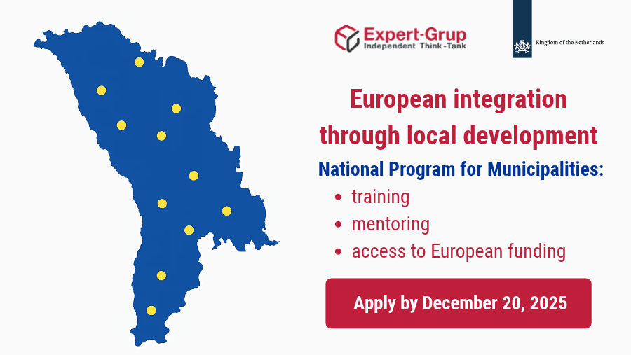 Programme for municipalities. European integration through local development: increasing local public authorities' access to funding opportunities for infrastructure projects