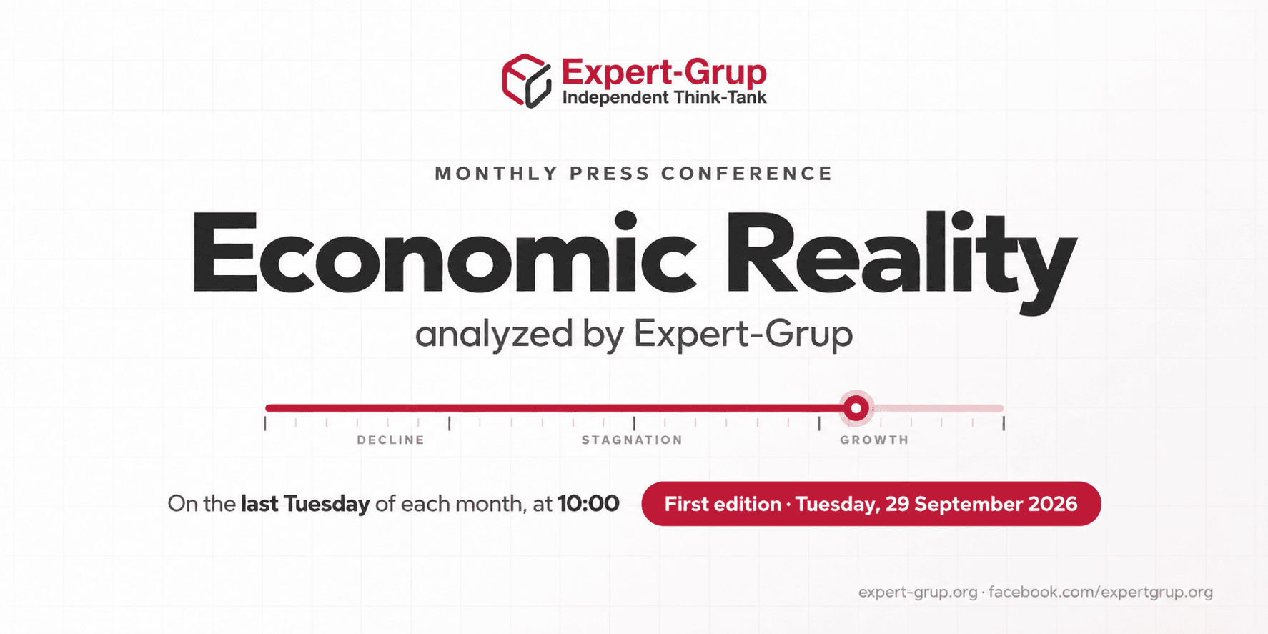 Expert-Grup launches “Economic Reality Analysed by Expert-Grup”, a monthly press conference series on the state of the economy