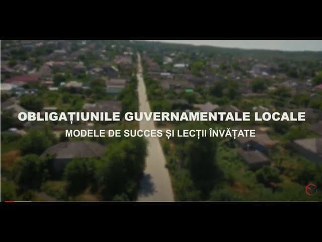Obligațiunile guvernamentale locale  modele de succes și lecții învățate